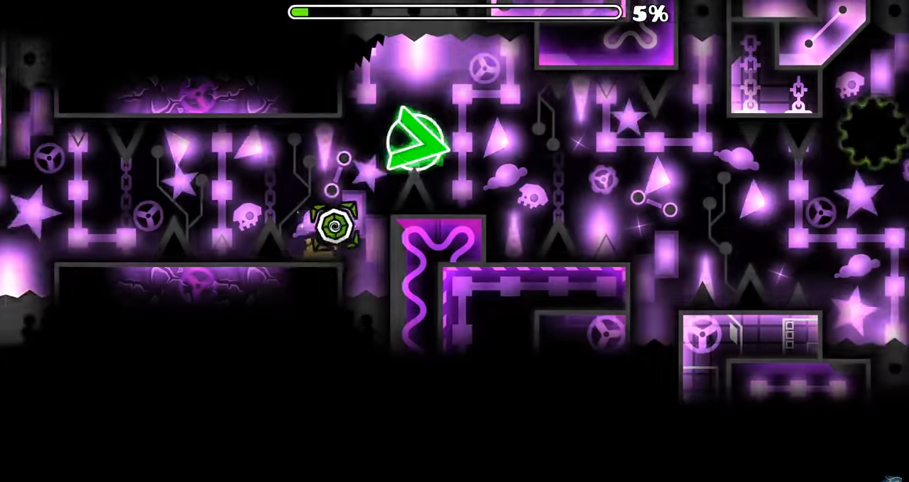 Geometry dash открытый. Kingdom of Miracles Geometry Dash. Сплаттерхаус геометрии Даш. Стиль Core Geometry Dash. Уровень Slaughterhouse Geometry Dash.