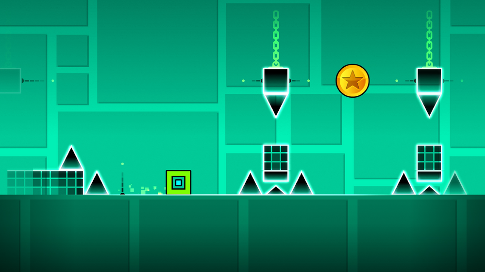 Прохождение time machine geometry dash