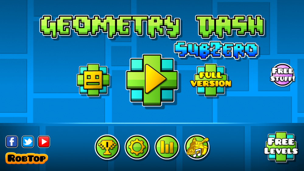 Geometry Dash Subzero Full Version