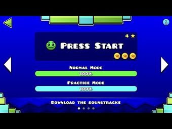 Press Start Geometry Dash Wiki Fandom