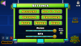 Geometry Dash Menu - 