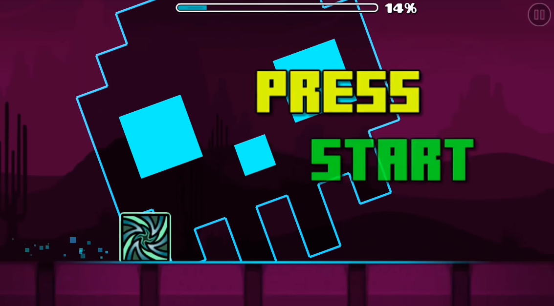 Press start geometry dash код музыки