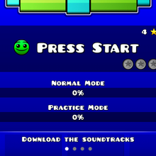 Press Start Geometry Dash Wiki Fandom