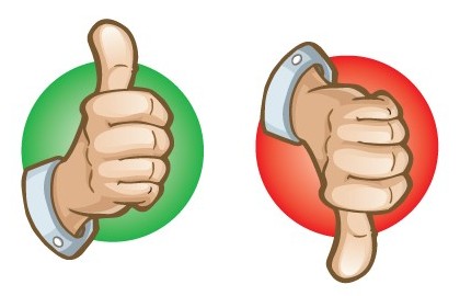 image 12 thumbs up thumbs down pic free cliparts that you can