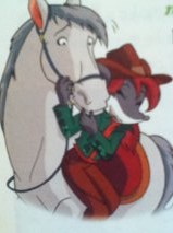 Nicky with her horse