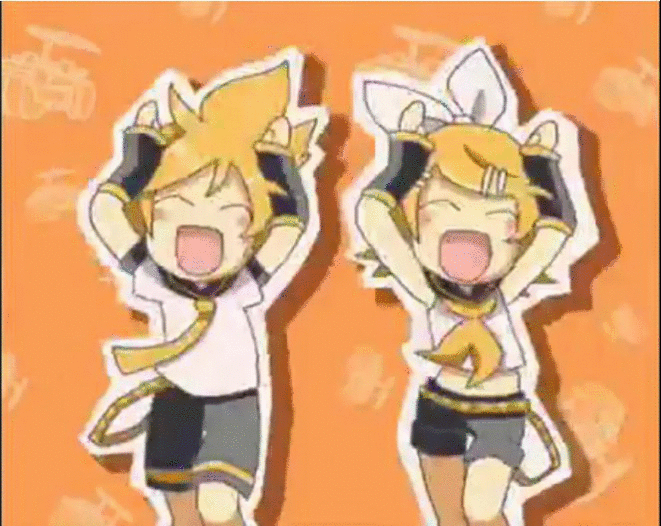 Image Rin nad len caramelldansen edit by purpl3surreald4fr757.gif