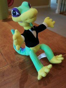 gecko soft toy