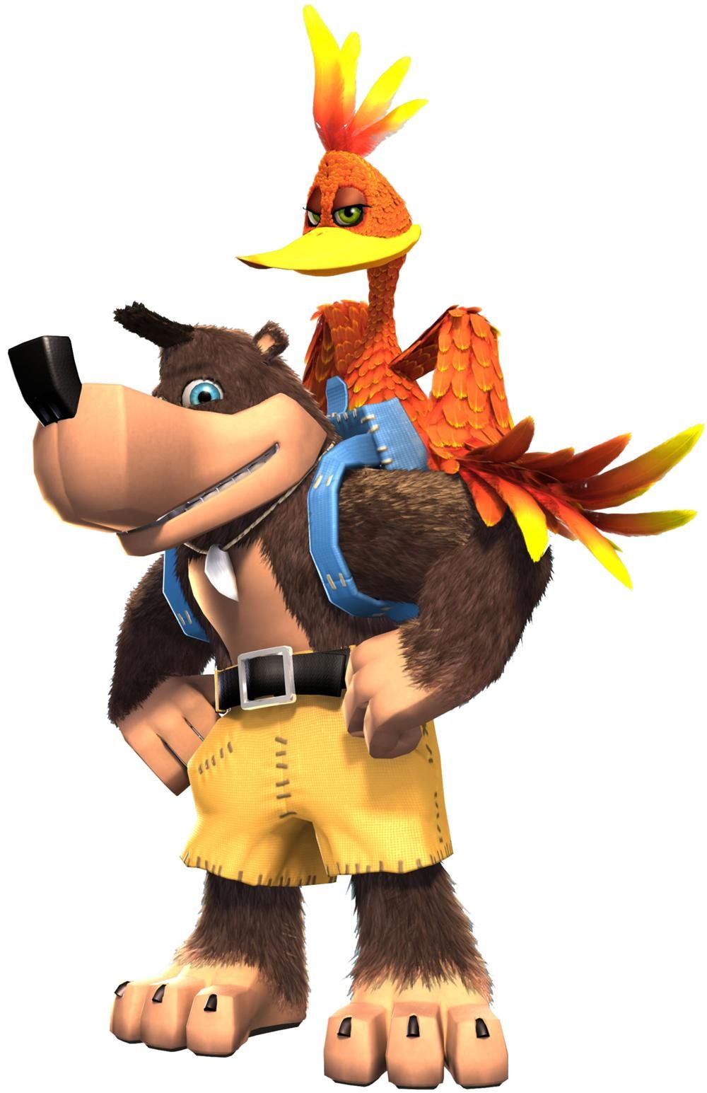 Concept Art from Banjo-Kazooie: Nuts & Bolts implied Fat Banjo had even  fatter variants that were pitched. : r/BanjoKazooie