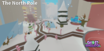 North Pole Biome Ghost Simulator Roblox Wiki Fandom - head elf roblox