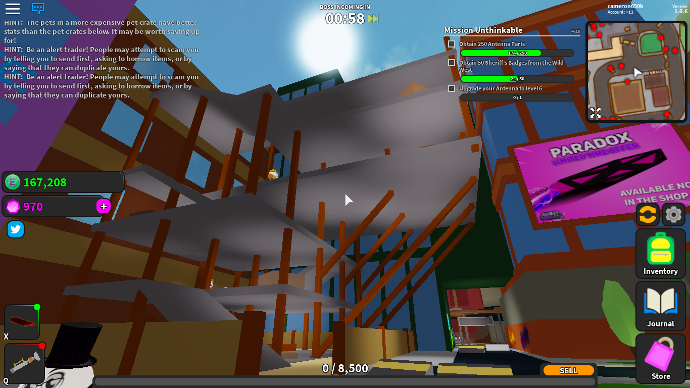 What was robloxs first game