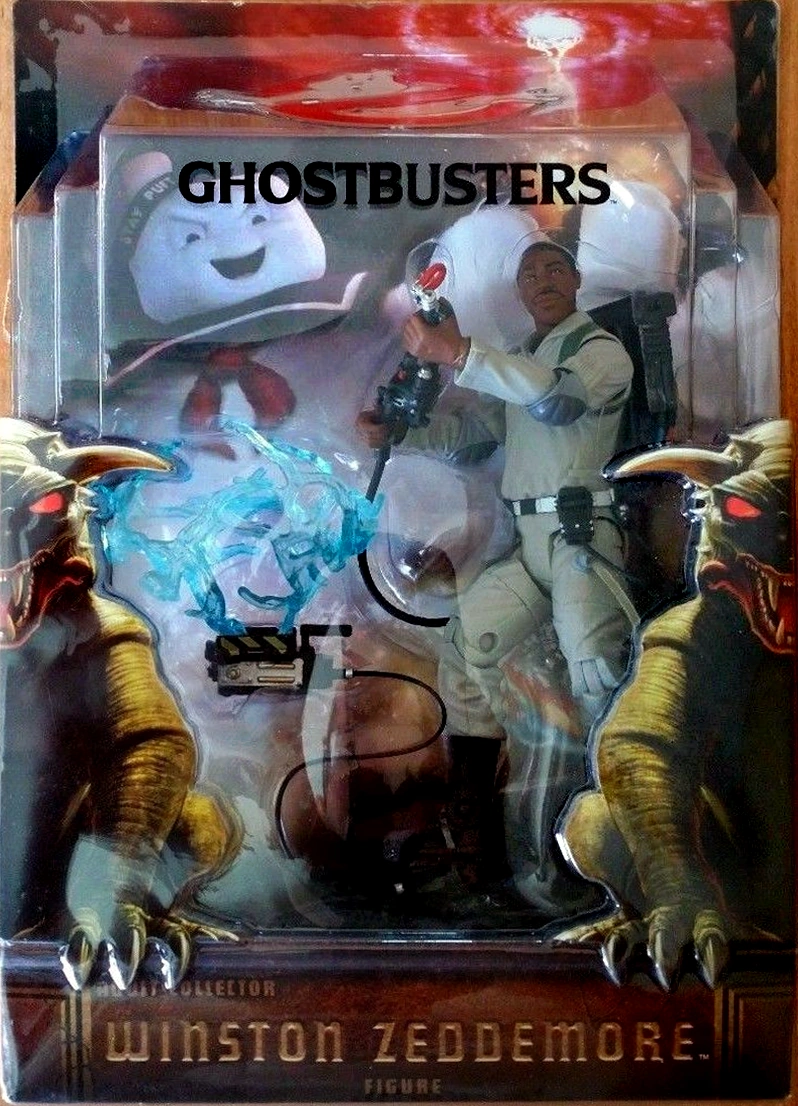 Matty Collector 6″ Winston Zeddemore with Trap Ghostbusters Wiki