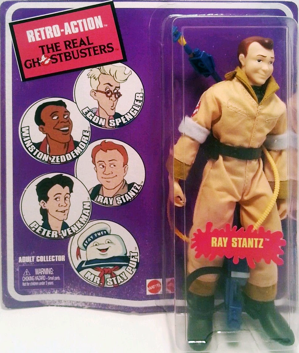 Matty Collector RetroAction The Real Ghostbusters Ray Stantz