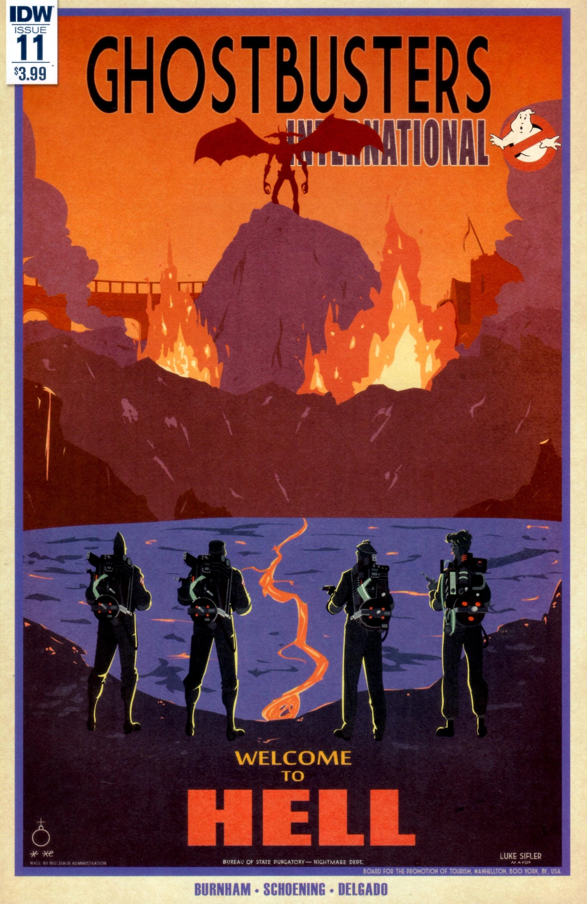 IDW Publishing Comics Ghostbusters International 11 Ghostbusters