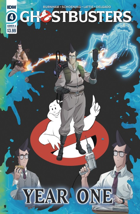 Idw Publishing Comics Ghostbusters Year One 4 Ghostbusters Wiki