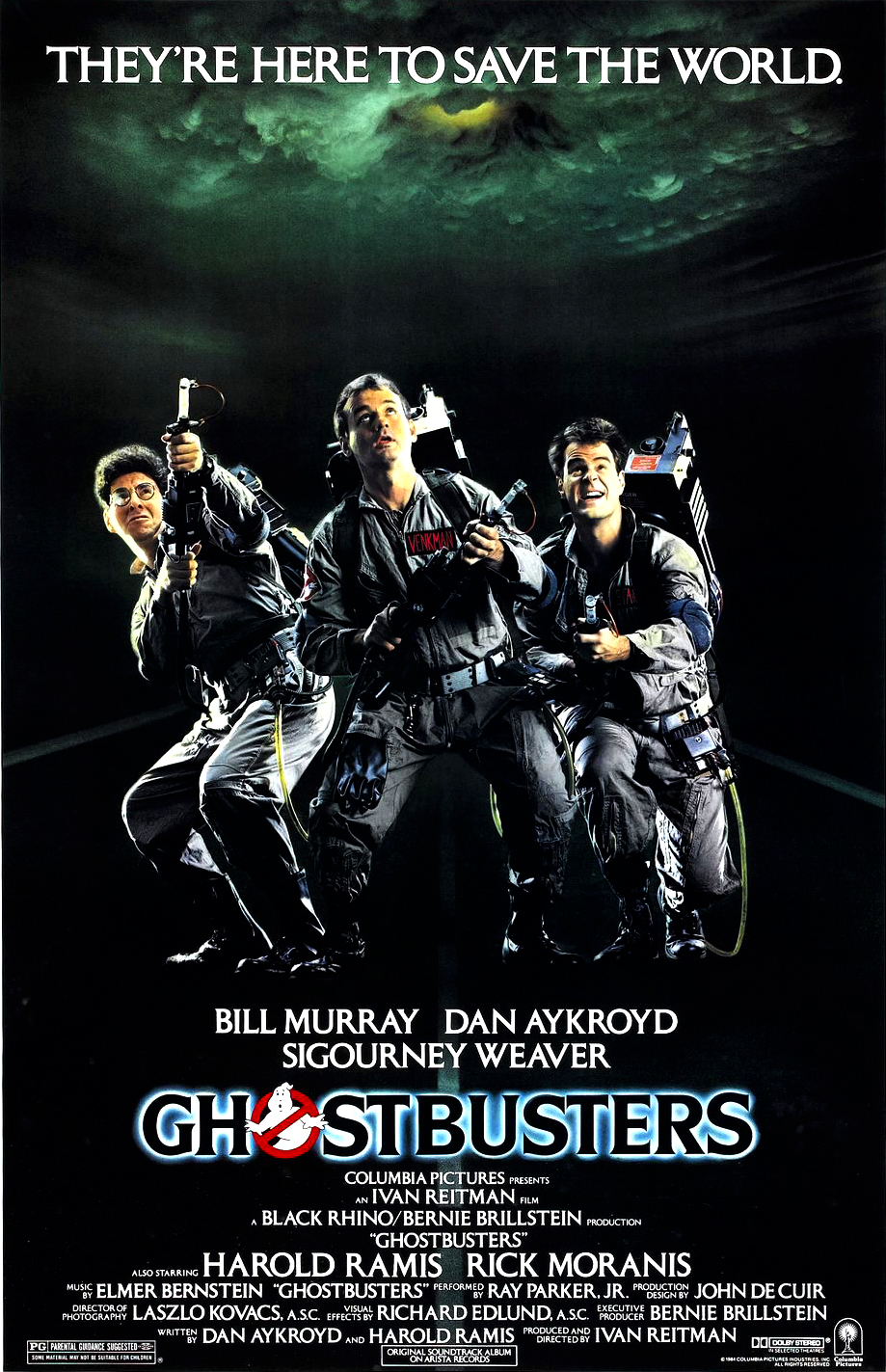 Ghostbusters Mini Figures Set of 4 Murray Aykroyd Ramis Hudson Free Gift Bags