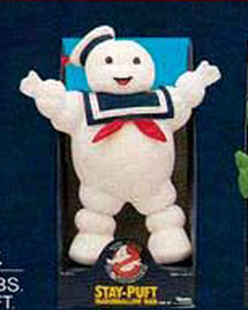 stay puft marshmallow man stuffed toy