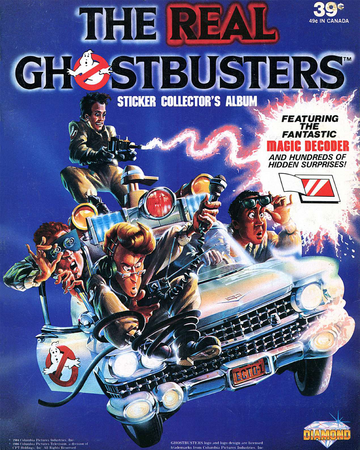 The Real Ghostbusters Sticker Collector S Album Diamond