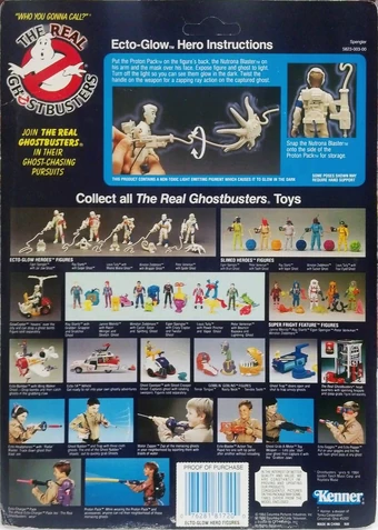 Kenner The Real Ghostbusters Toy Line Ghostbusters Wiki Fandom