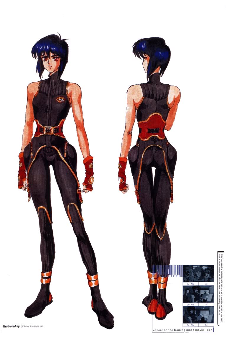 ghost in the shell major figure