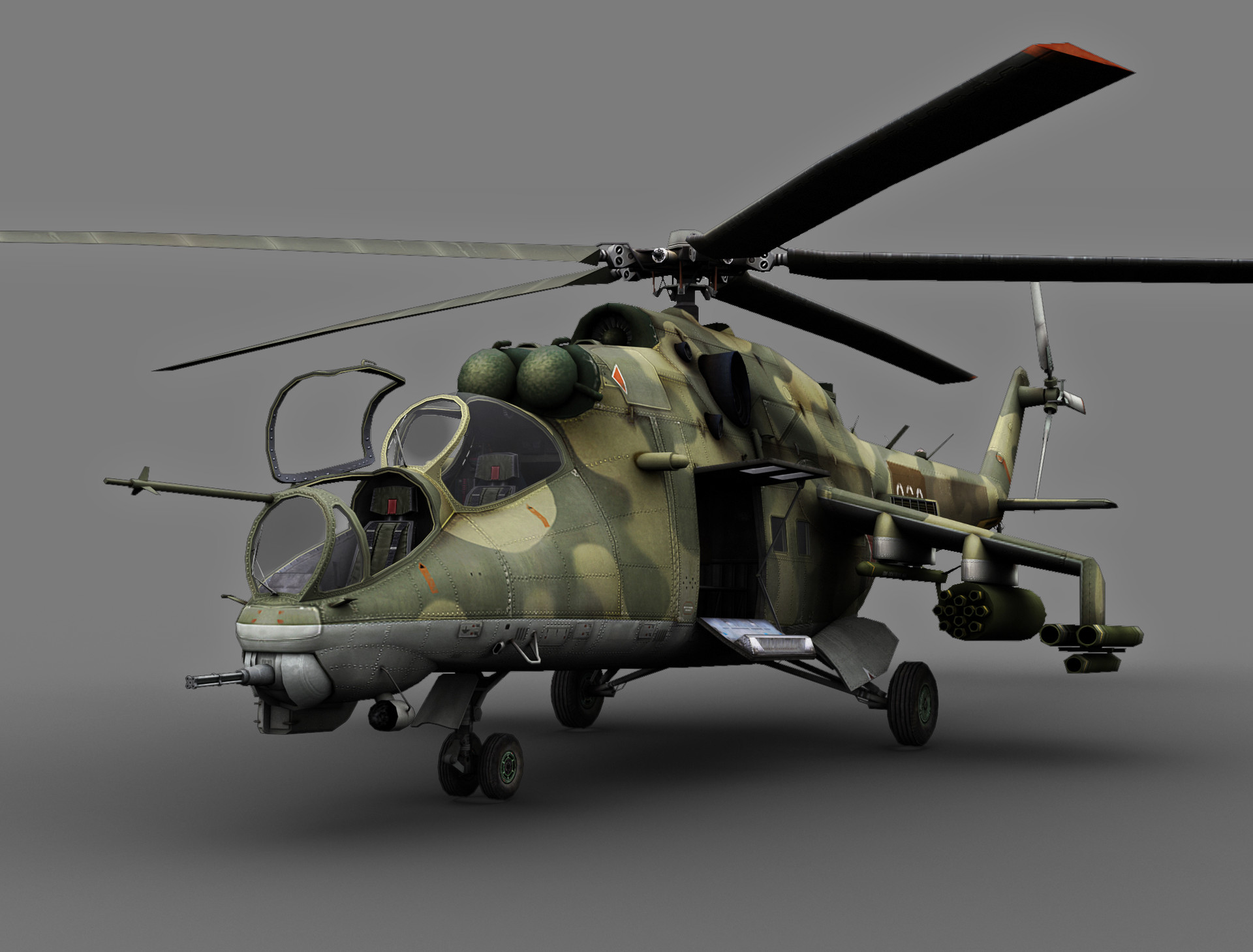 Mi 24 Helicopter Game