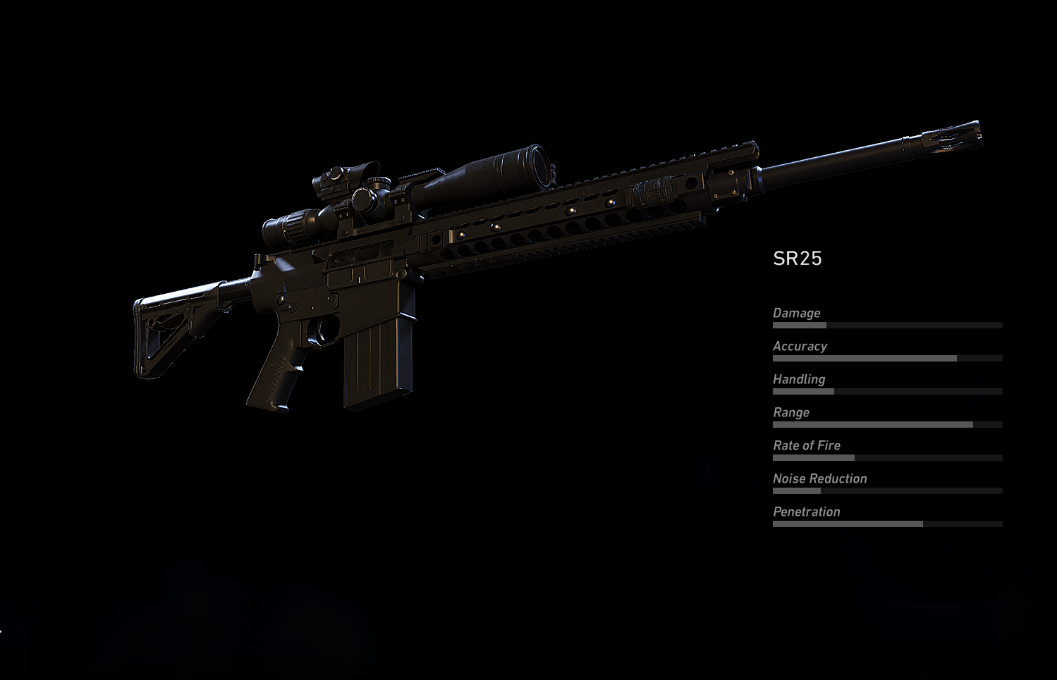 sr25 ghost recon wildlands 