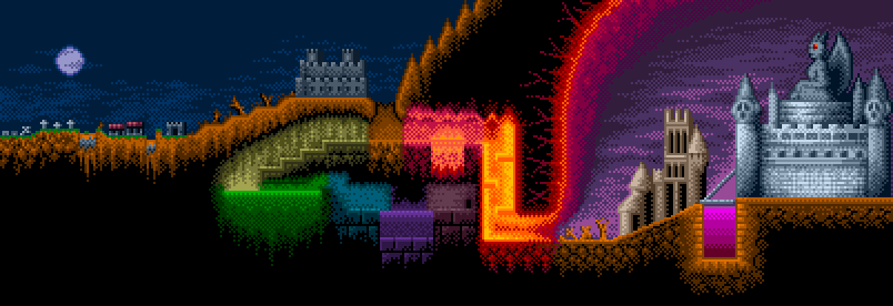 Ghosts'nDemons map