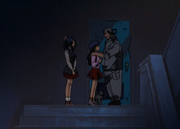 16 The ghost watchman gets friendly with Satsuki