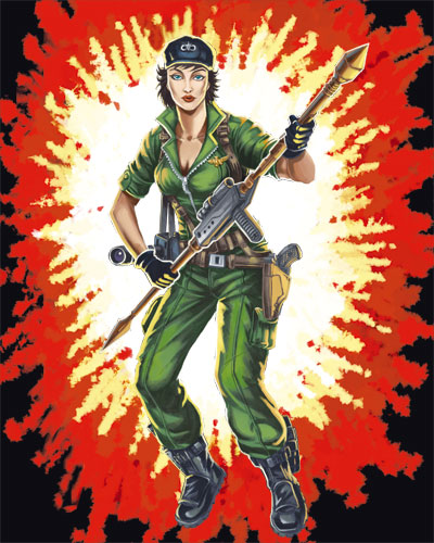 gi joe retaliation lady jaye changing