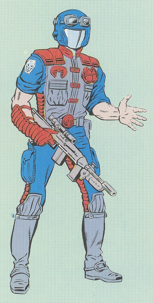 GI Joe 1986 TRIPLE T Side Gun