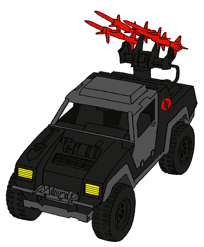 JOE série 3 Blueprints instructions Cobra Night Attack 4-WD Stinger G.I