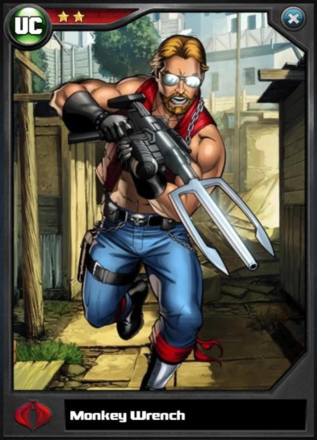 Monkey Wrench UC2 G.I. Joe Battleground Wiki FANDOM powered by Wikia