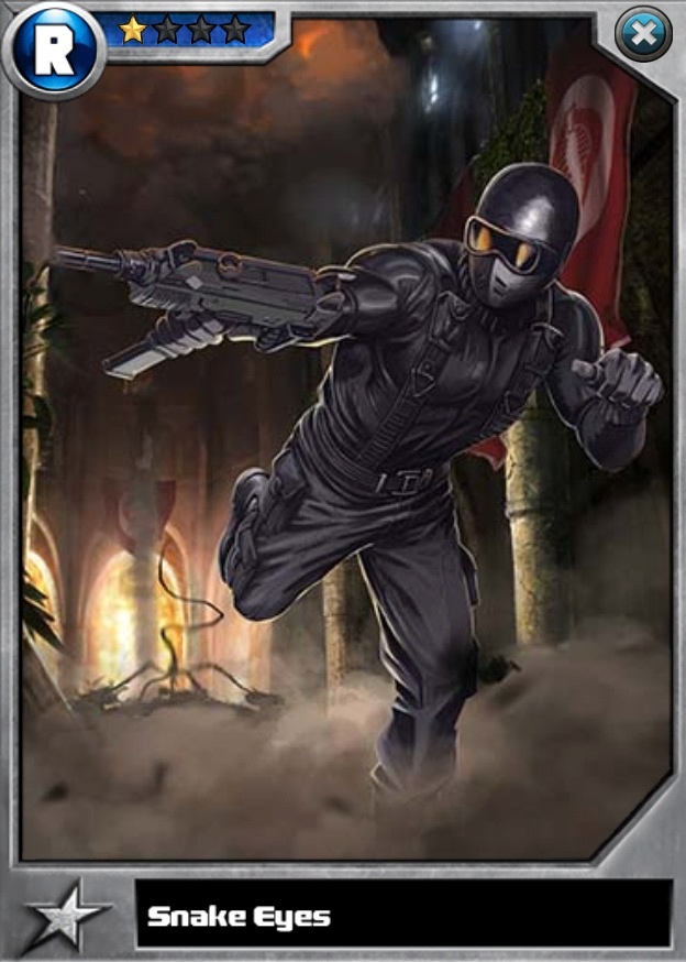 Snake Eyes R1 | G.I. Joe: Battleground Wiki | FANDOM powered by Wikia