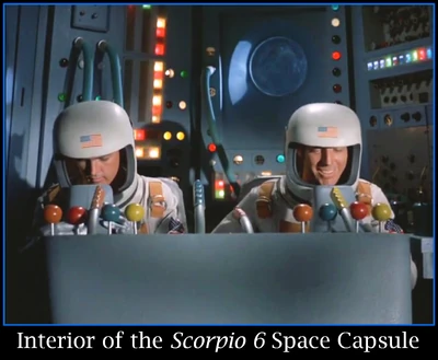 Interior of the Scorpio 6 Space Capsule