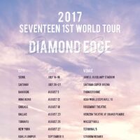 Seventeen 1st World Tour Diamond Edge Seventeen Wiki Fandom