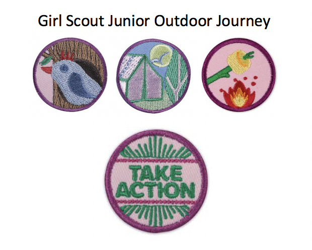 girl scout journey outdoor