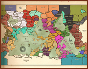 Empire Political World Map 535
