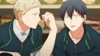 Akihiko knocks on Ritsuka