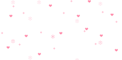 falling hearts background 11x8