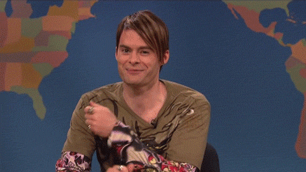 image stefon laughing gif glee tv show wiki fandom powered by