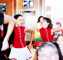 Image result for glee hard day's night