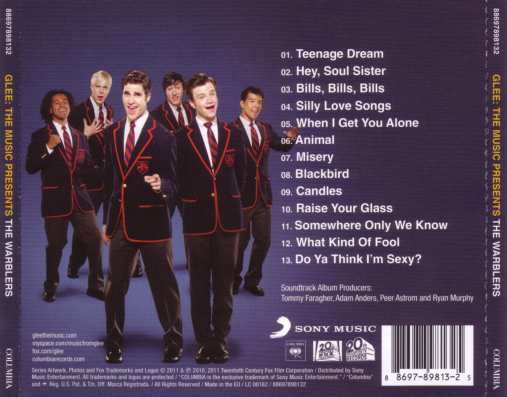 Glee The Music Presents The Warblers Glee TV Show Wiki FANDOM