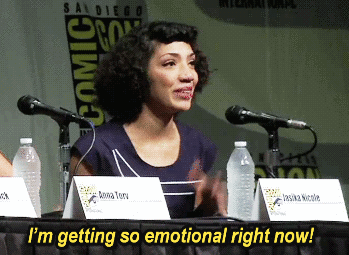 image getting so emotional right now gif glee tv show wiki