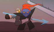 Undyne prepares