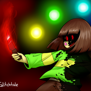 Chara Gallery Glitchtale Wiki Fandom