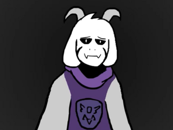 Glitchtale Asriel