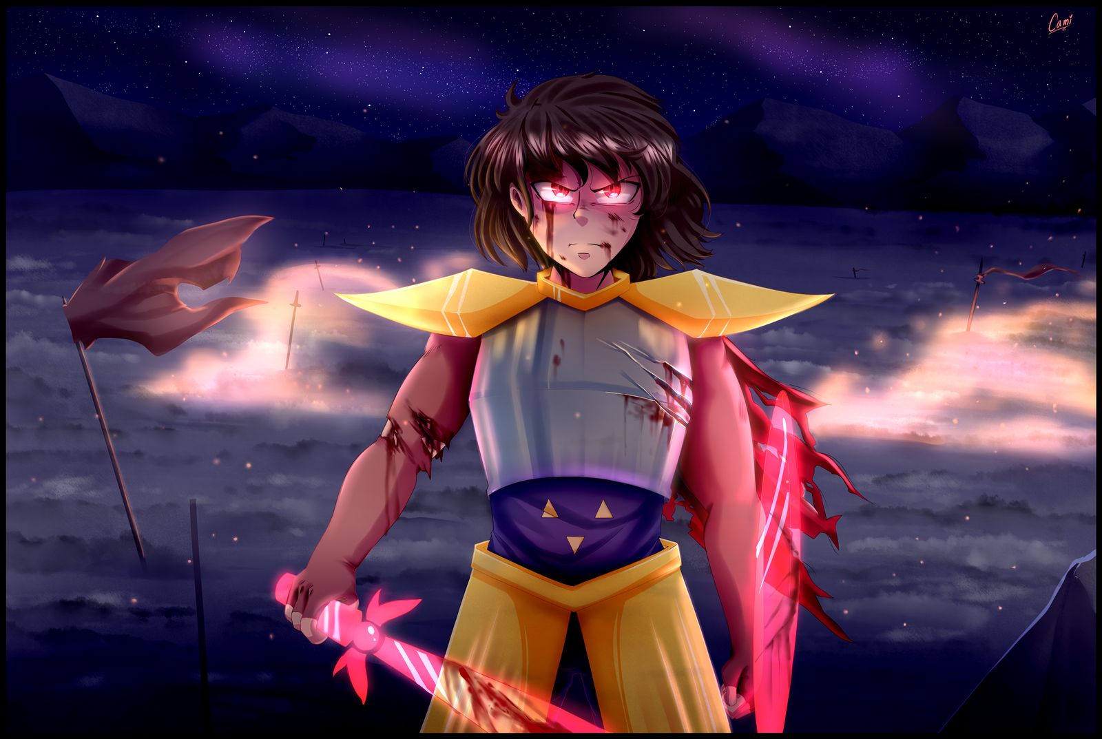 Reference Glitchtale Amber