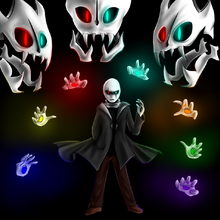 Gaster Gallery Glitchtale Wiki Fandom