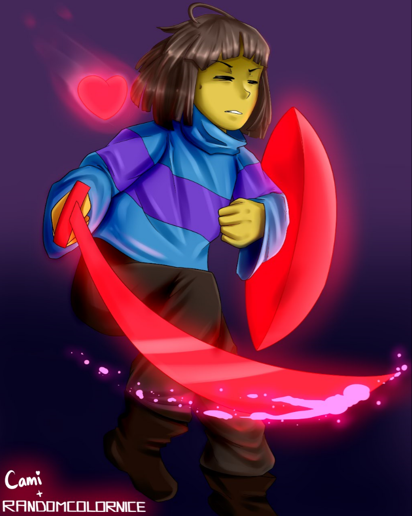 Glitchtale Frisk Death