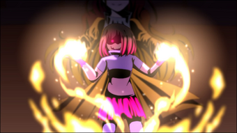 Reference Glitchtale Amber