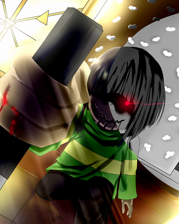 Frisk Chara Vs Sans Battle Glitchtale Wiki Fandom